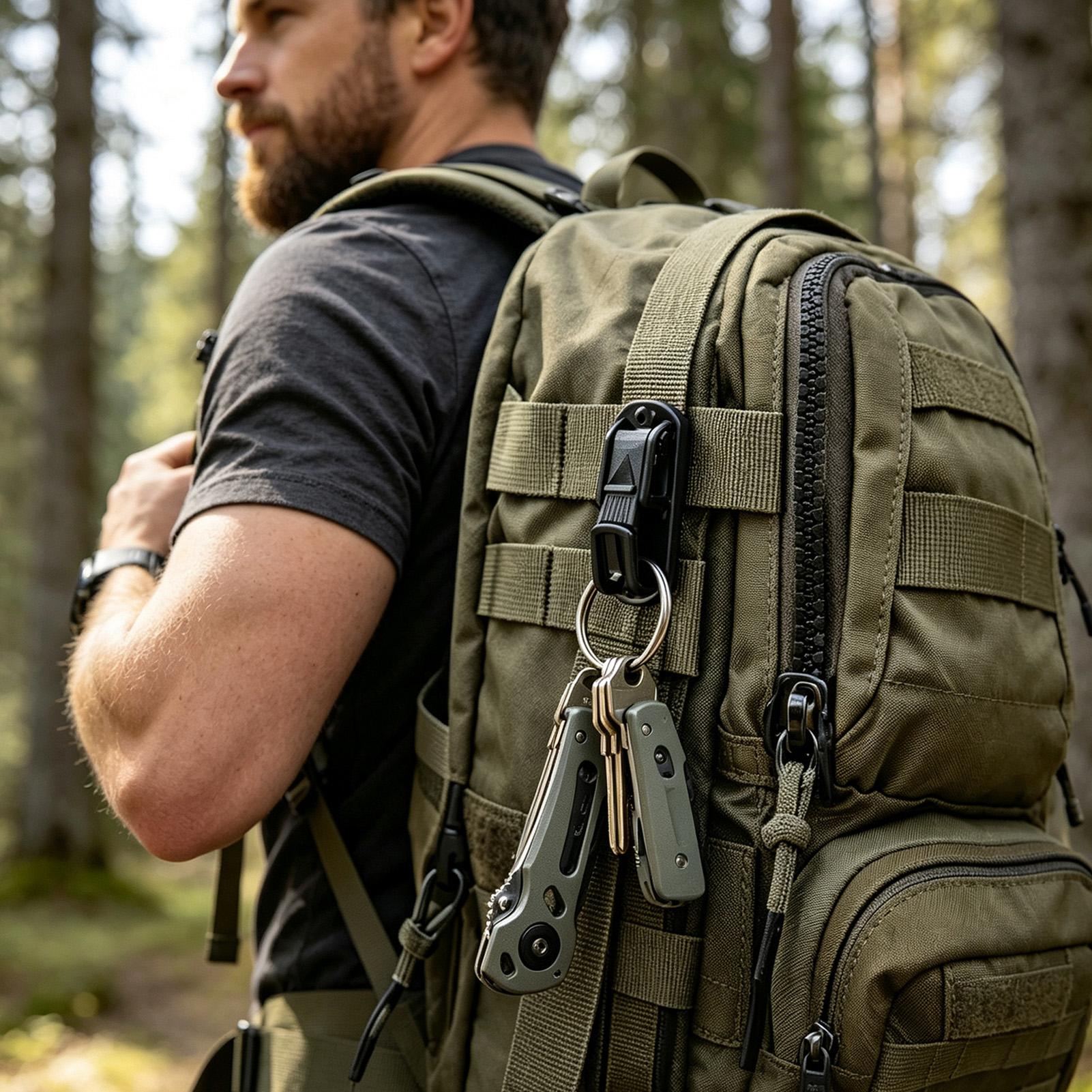1pcs Belt Key Clip Multifuncti - Outdoor Adventure Backpack 评论和价格