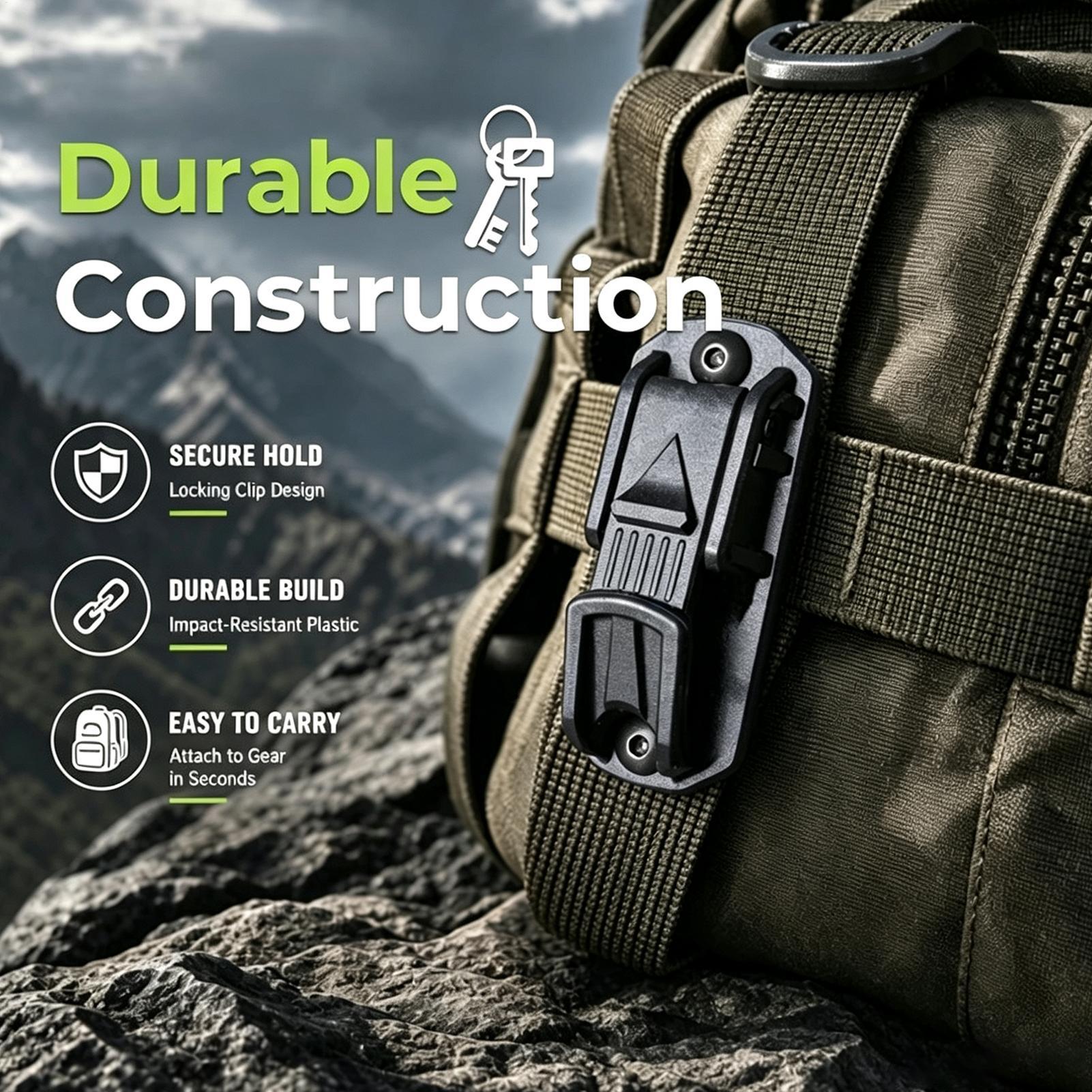 1pcs Belt Key Clip Multifuncti - Outdoor Adventure Backpack 评论和价格