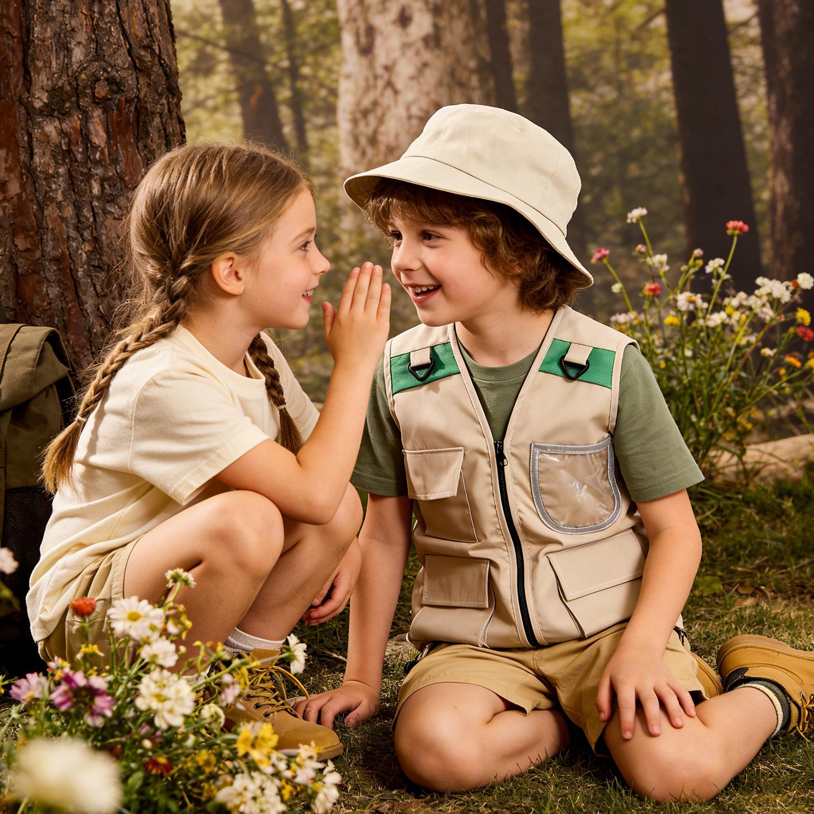 Kids Explorer Hat Vest Dress U - Outdoor Adventure Kit For Kids 评论和价格