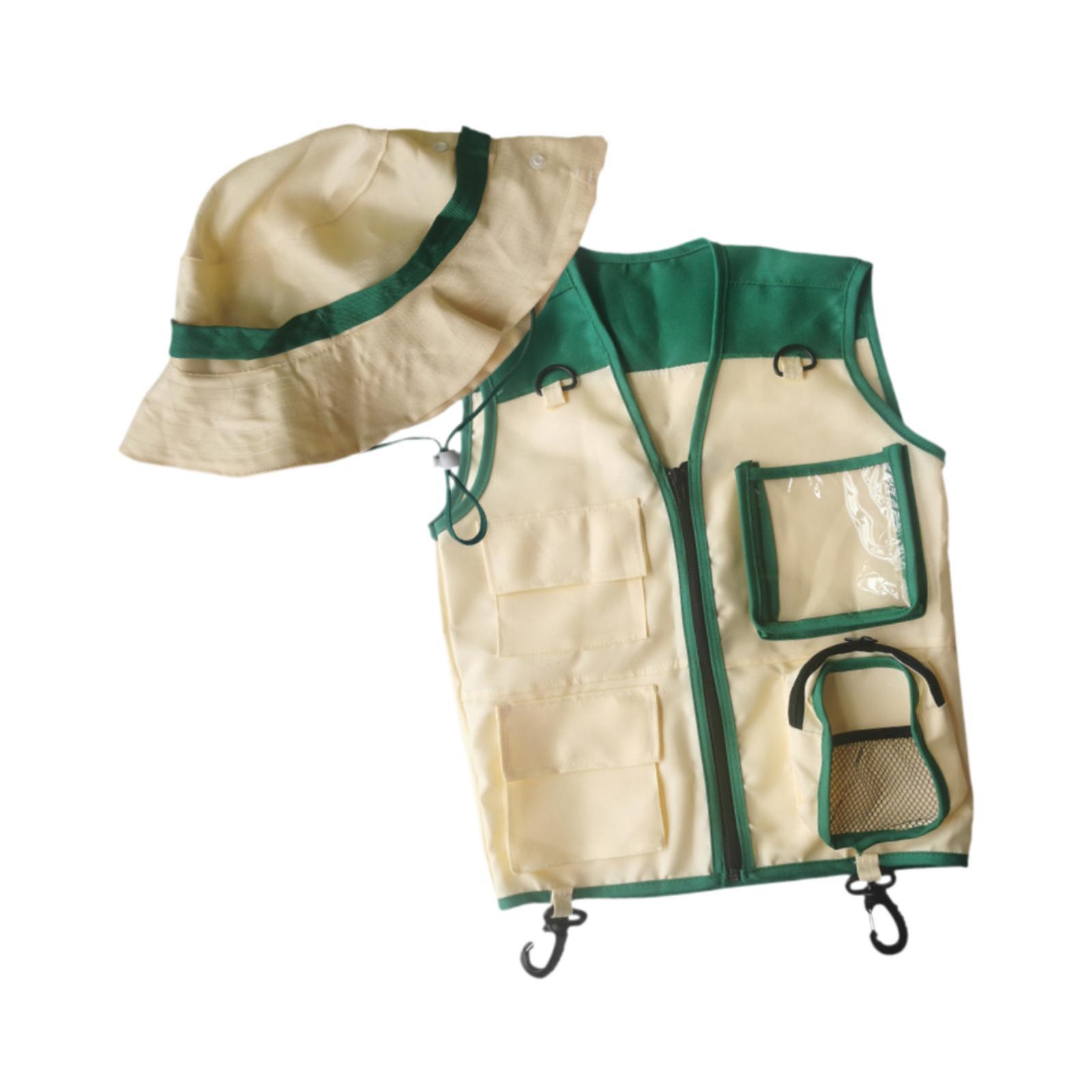 Kids Explorer Vest and Hat Pre - Outdoor Adventure Kit For Kids 评论和价格