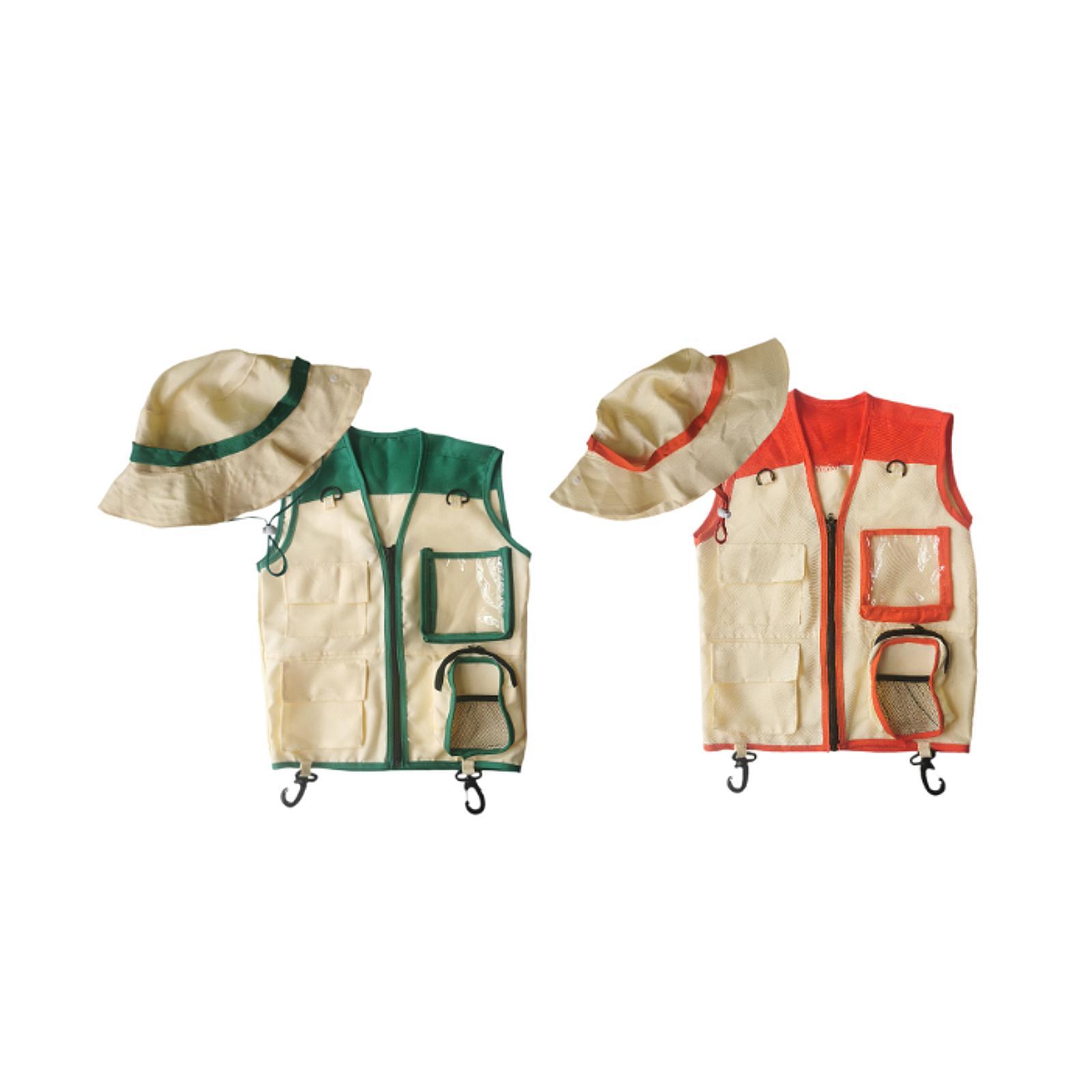 Kids Explorer Vest and Hat Pre - Outdoor Adventure Kit For Kids 评论和价格