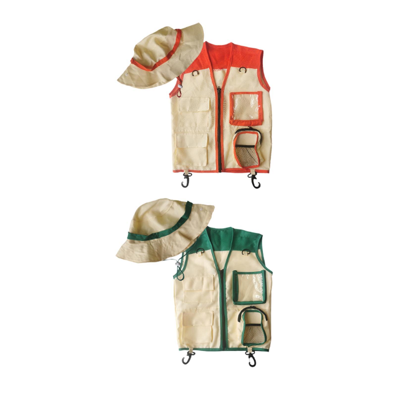 Kids Explorer Vest and Hat Pre - Outdoor Adventure Kit For Kids 评论和价格