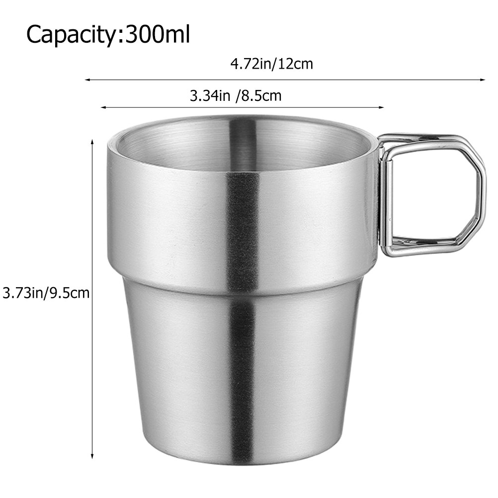 Stainless Steel Camping Cup wi - Outdoor Adventure Backpack 评论和价格