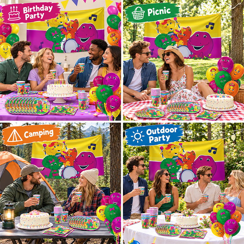 The Adventures Of Barney Dispo - Outdoor Adventure Birthday Party 评论和价格